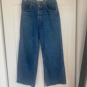 Reformation Louise wide leg jeans